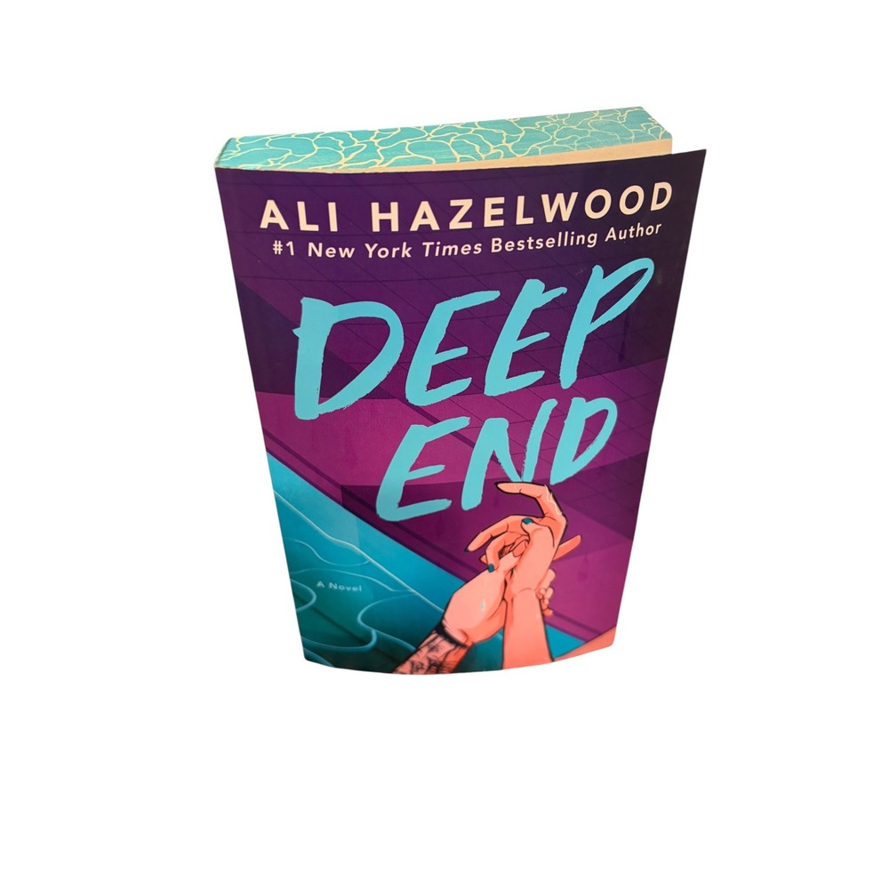 Deep End Ali Hazelwood Paperback Sprayed Edges Contemporary Romance Novel 2024